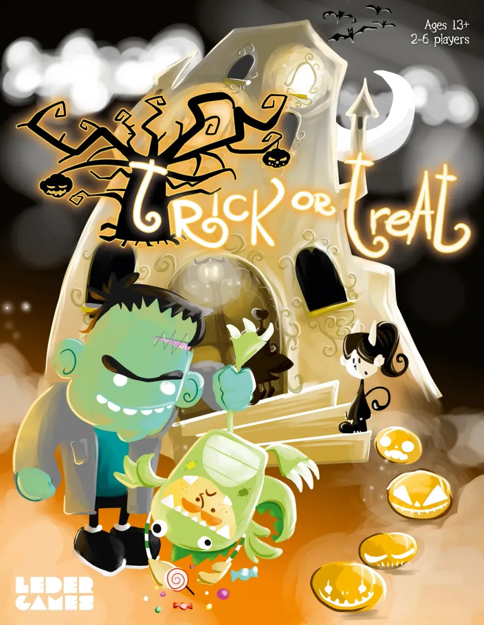 Trick or Treat Kartenspiel Rummy Halloween