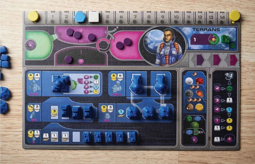 Capstone Games Gaia Project Brettspiel Basisspiel Strategiespiel