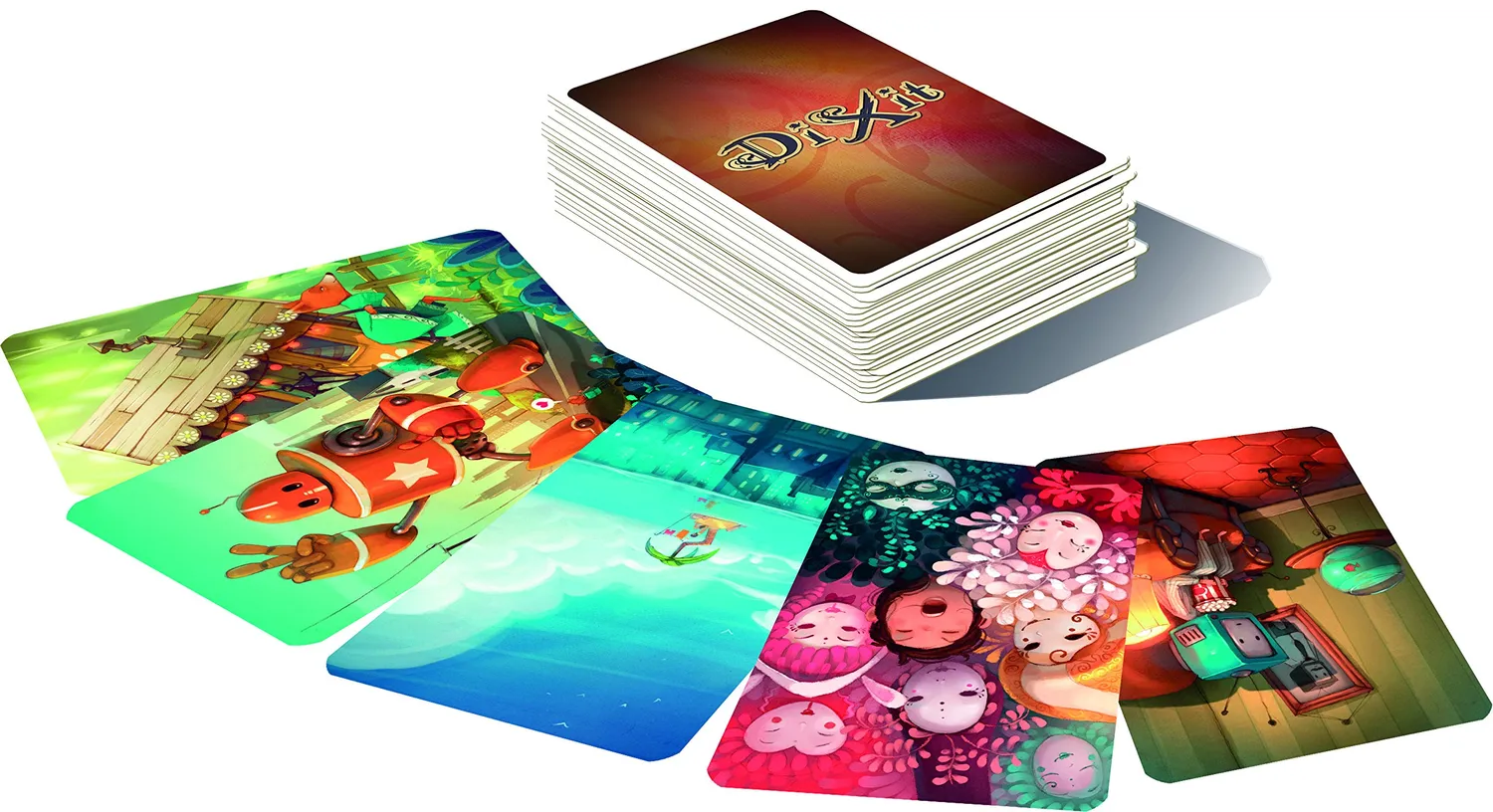 Asmodee Dixit 6 Memories Erweiterung 84 Karten deutsch