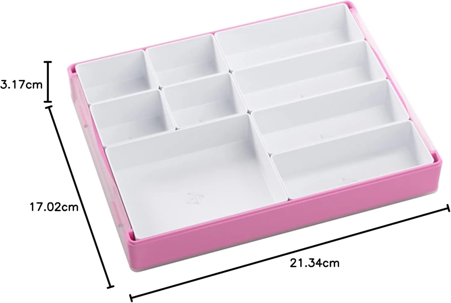 Gamegenic Token Silo Tokenbox Weiß 16,8x21,8x3,4cm stapelbar