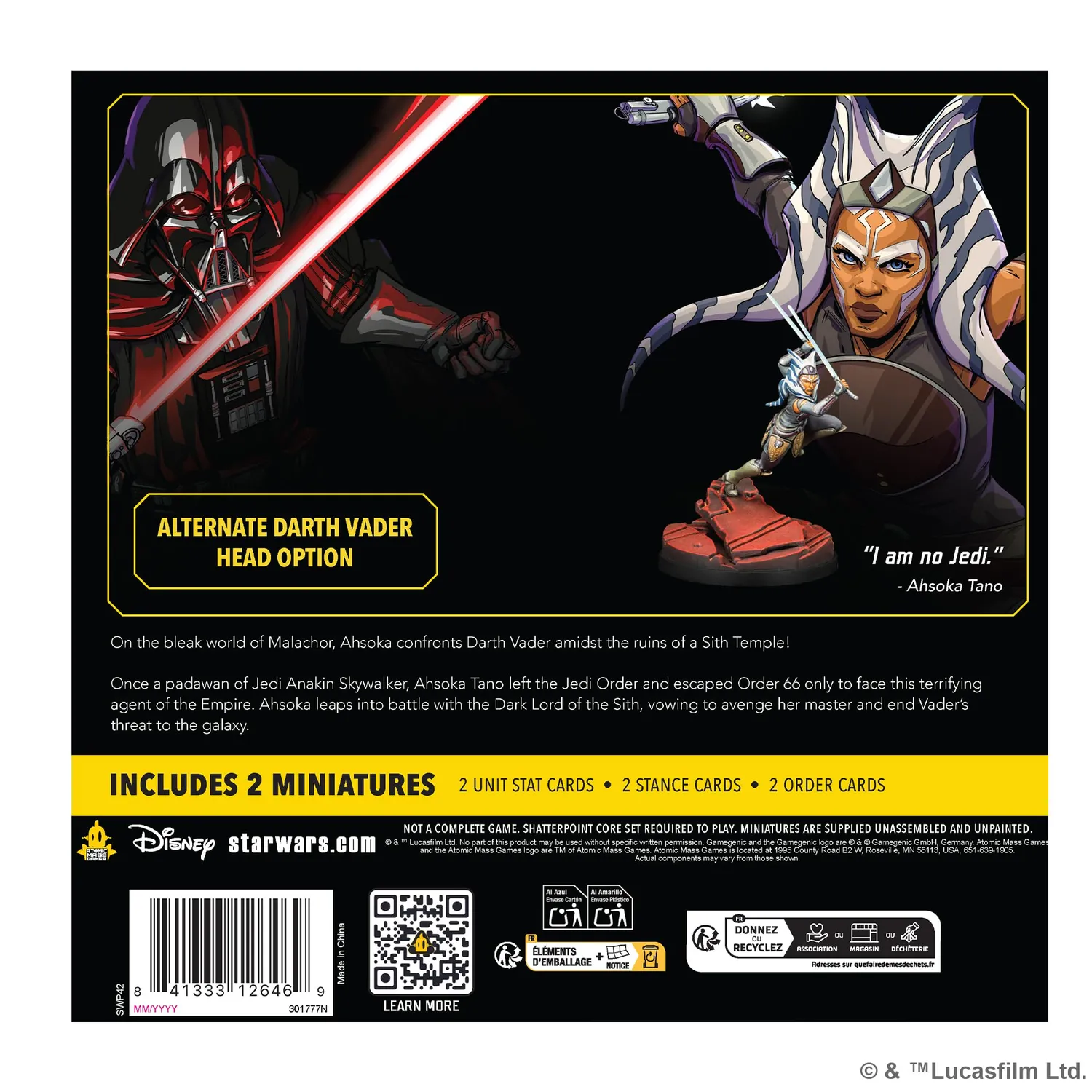 Star Wars Shatterpoint Ich bin kein Jedi Duell-Pack Deutsch Erweiterung