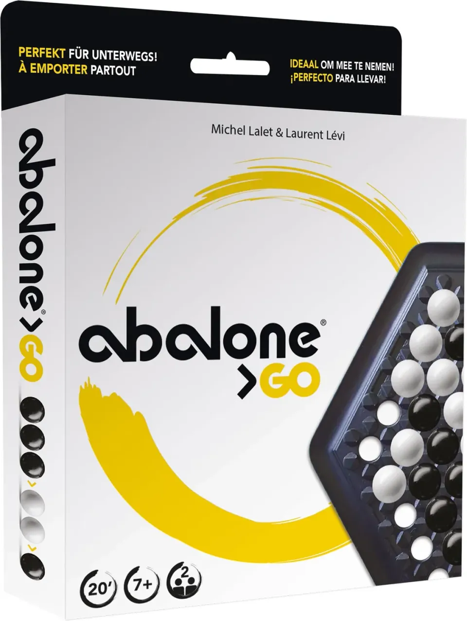 Abalone Go Strategiespiel Reisevariante 2 Spieler