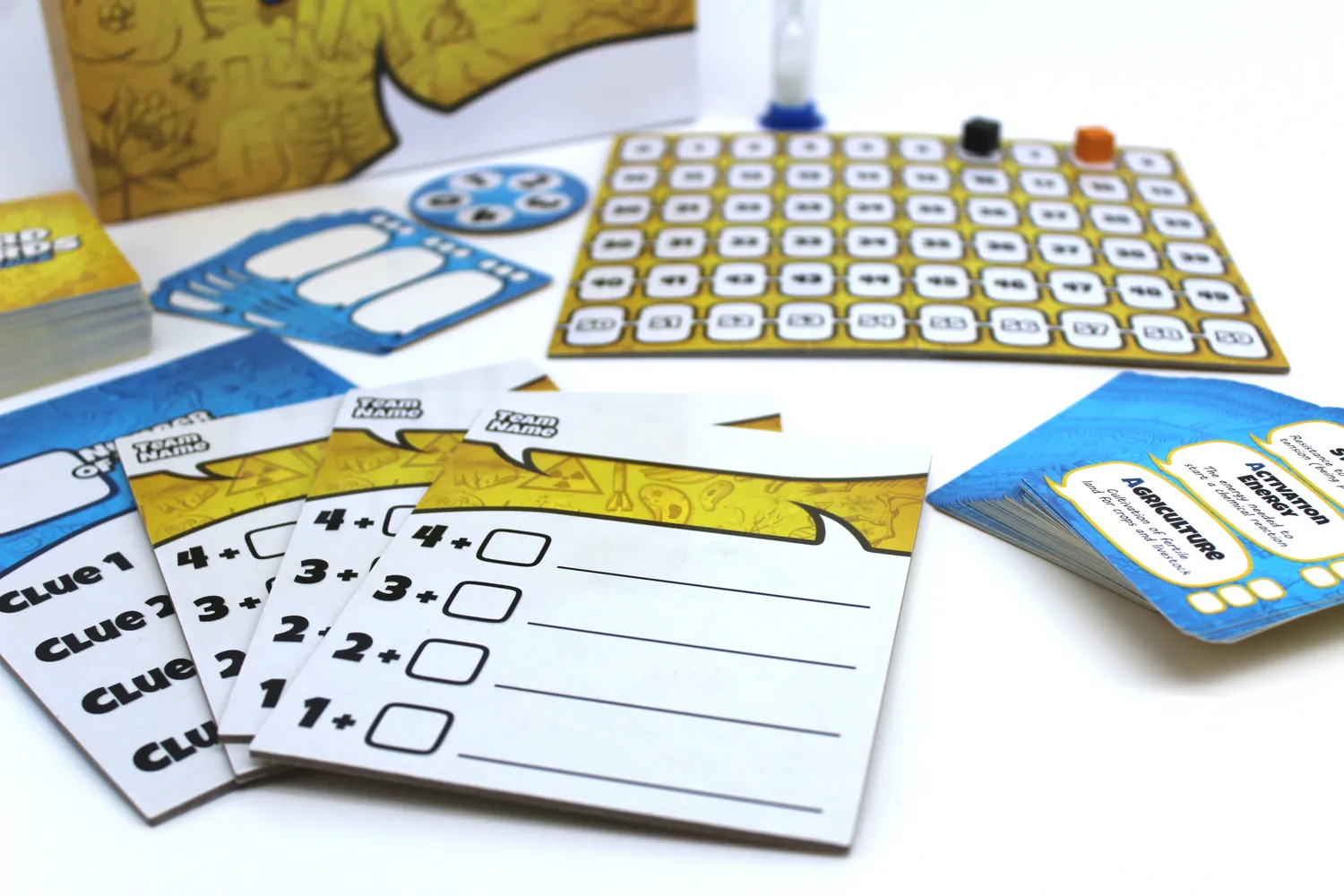 Genius Games Nerd Words Science Wortspiel für Teams