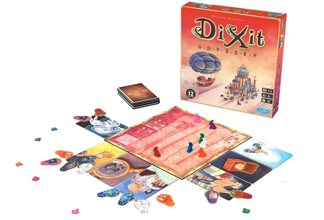 Asmodee Dixit Odyssey Familienspiel Grundspiel Auflage 2024