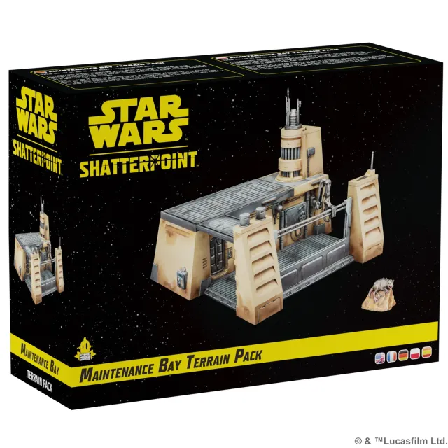 Asmodee Star Wars Shatterpoint Wartungshangar Geländeset Terrain Pack