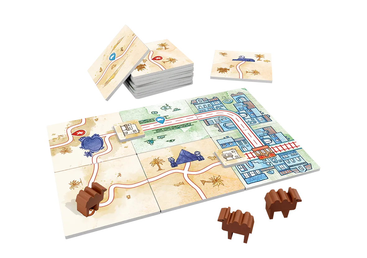Cranio Railroad Tiles Desert Expansion Erweiterung Wüste