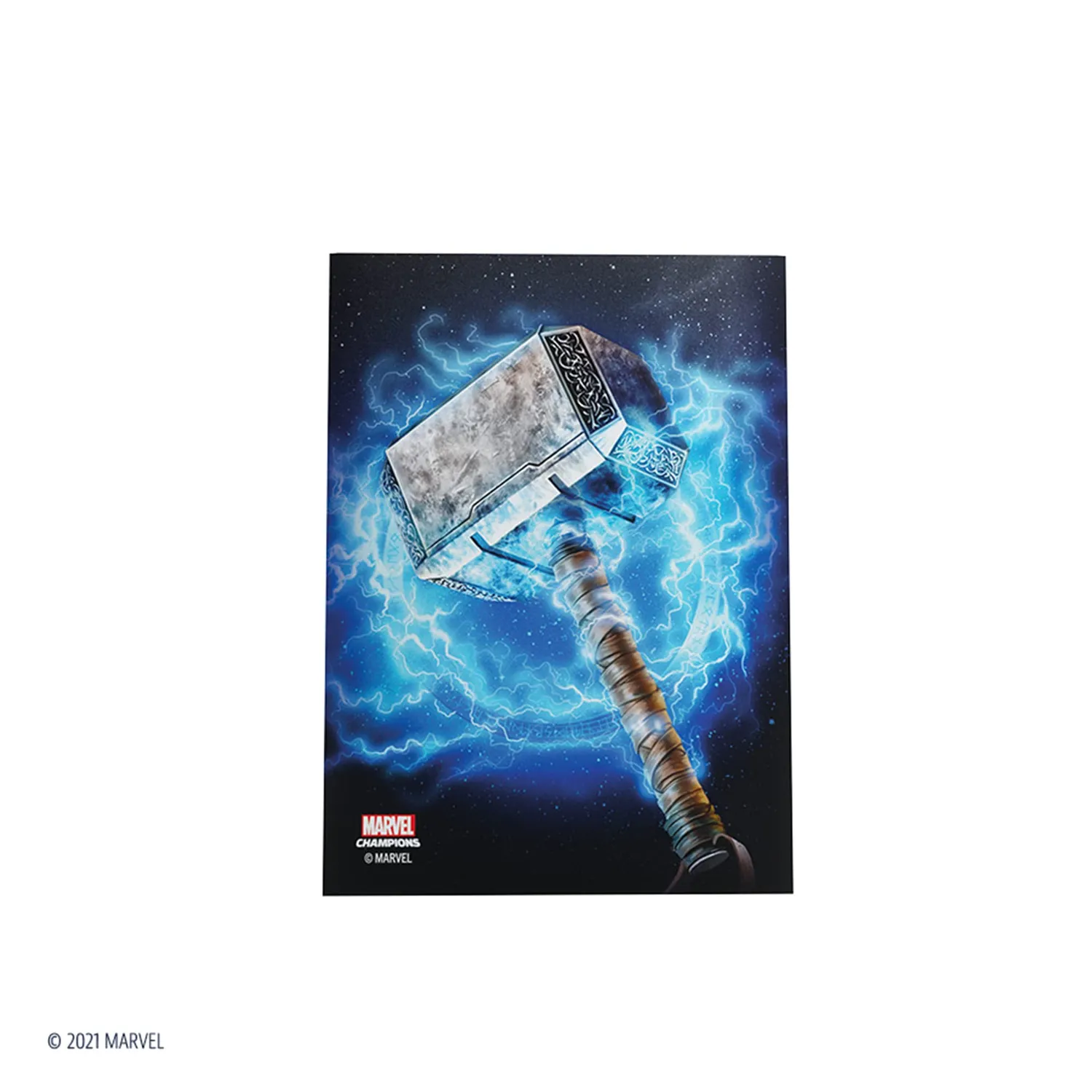 Gamegenic Marvel Champions Sleeves Kartenhüllen Thor Grau 50 Stück