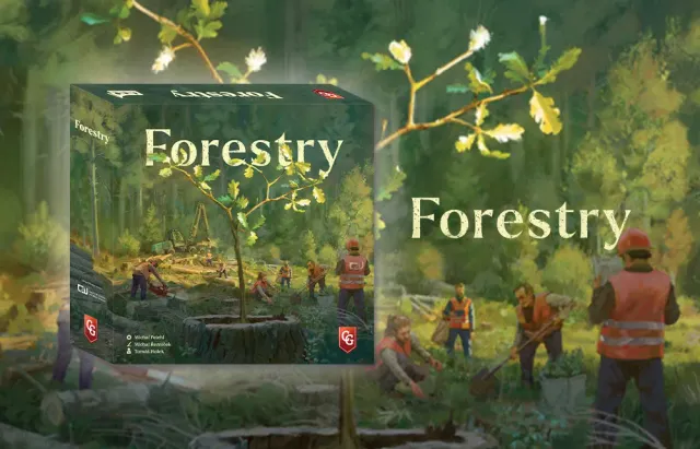 Capstone Games Forestry Brettspiel Strategiespiel