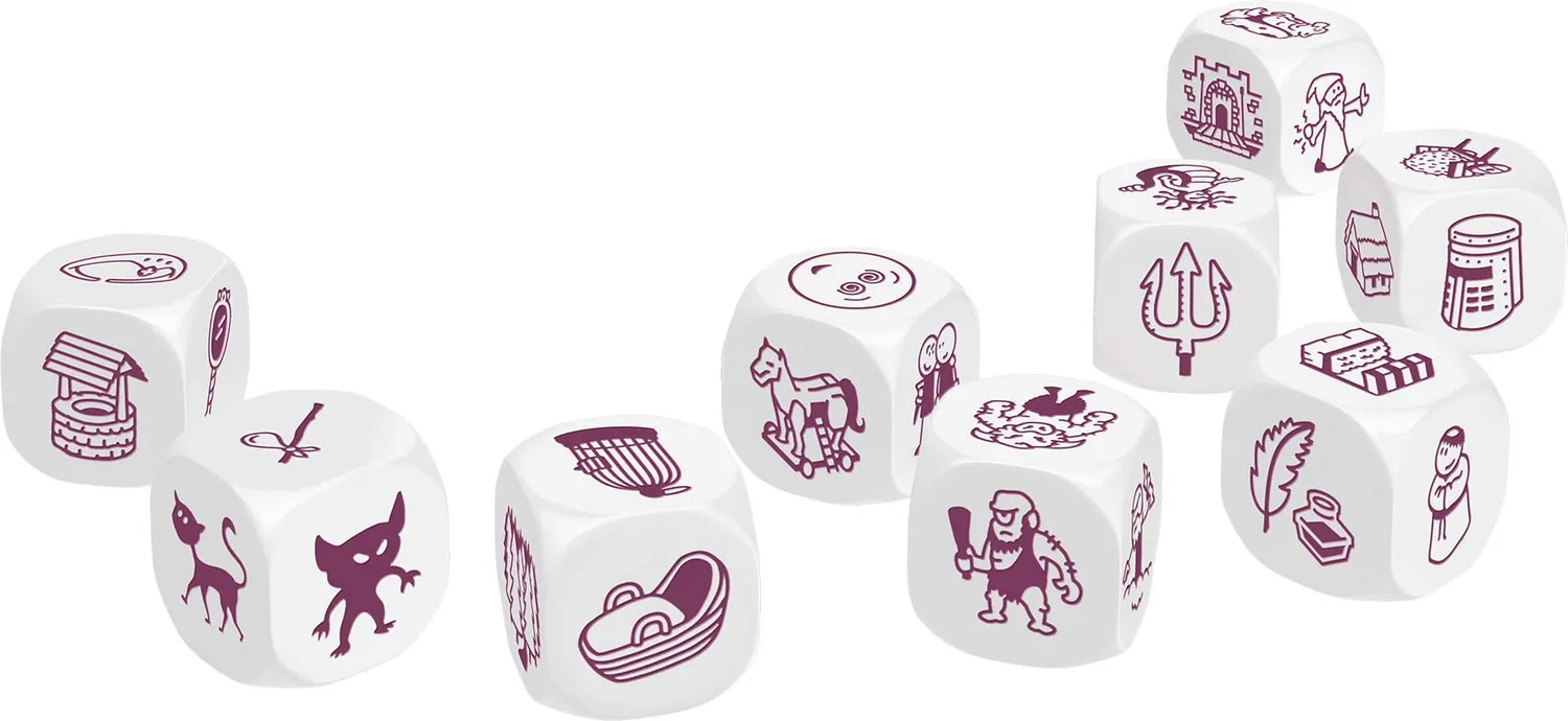Rory's Story Cubes Fantasia Würfelspiel Neue Auflage