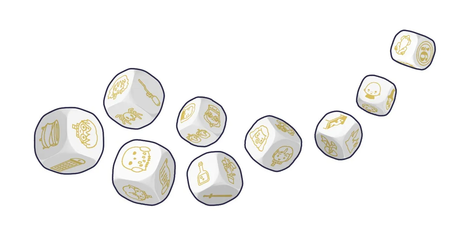 Zygomatic Story Cubes Harry Potter Erzählspiel 9 Würfel