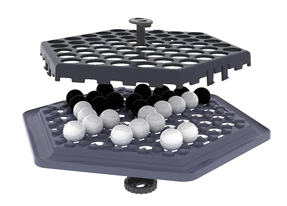 Abalone Go Strategiespiel Reisevariante 2 Spieler