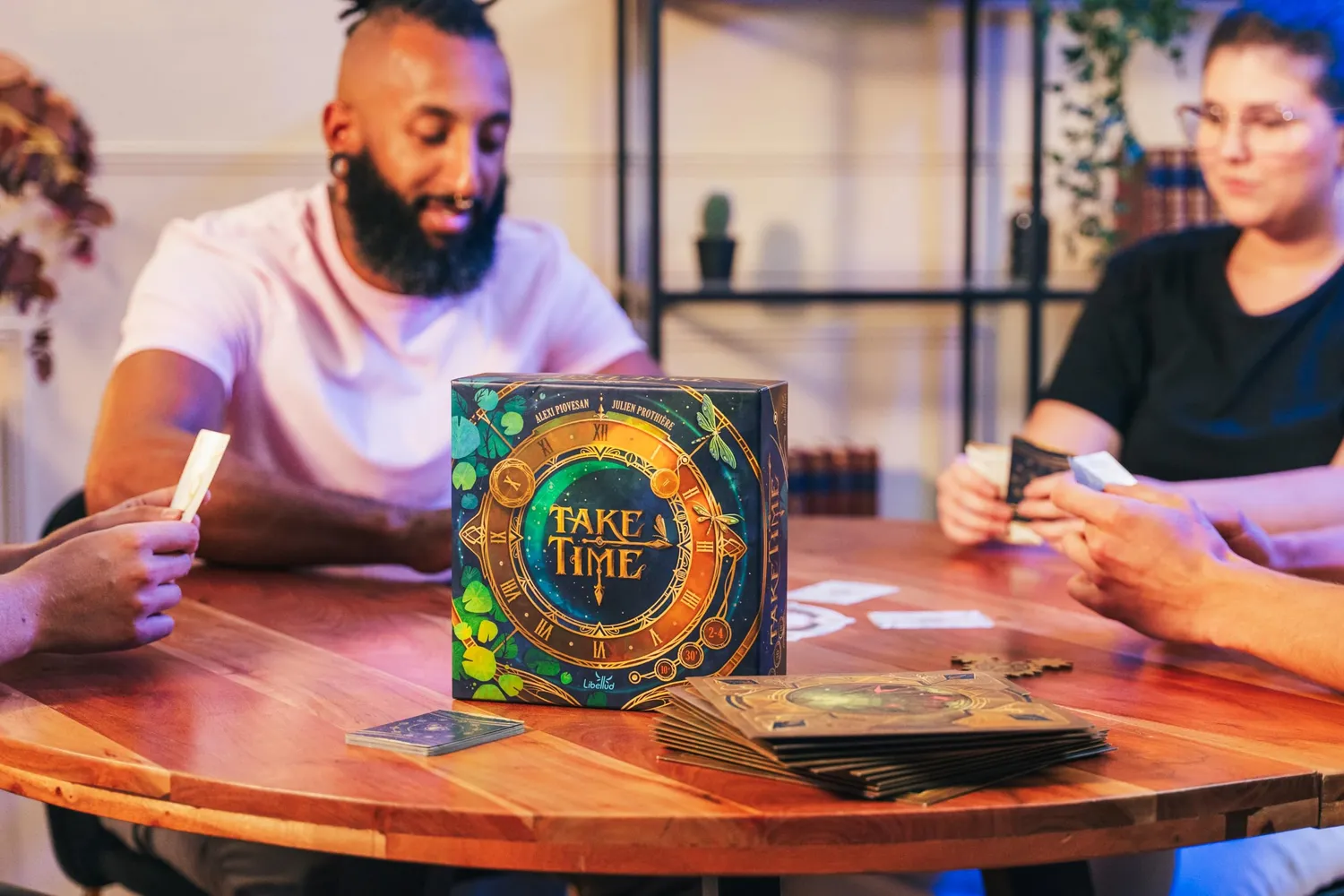 Asmodee Take Time Grundspiel kooperativ deutsch Familie
