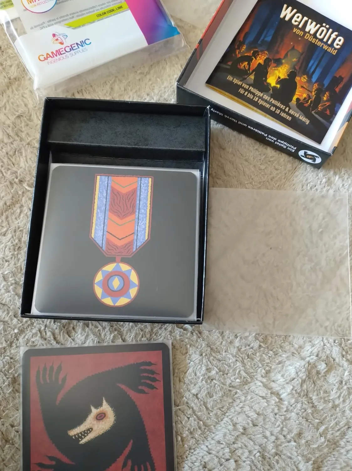 Gamegenic Matte Big Square Kartenhüllen 82x82 matt 50 St