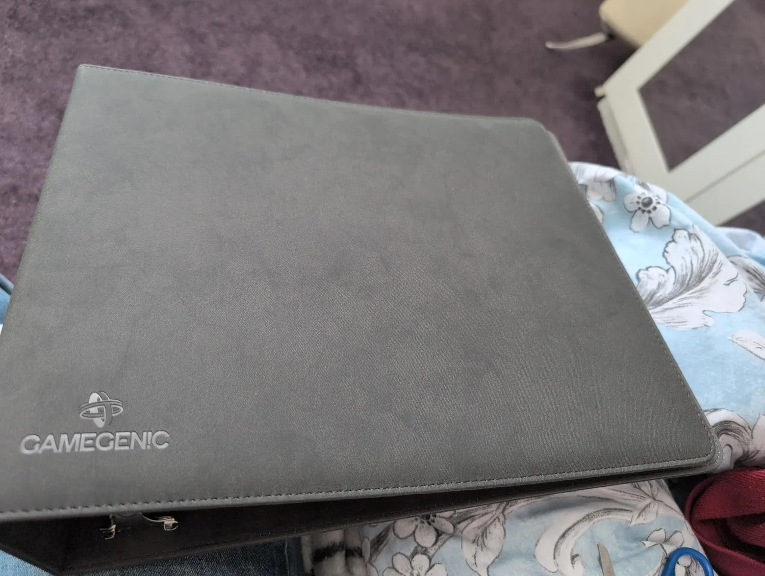 Gamegenic Prime Ring-Binder Playset Ordner Schwarz 12-24 Taschen