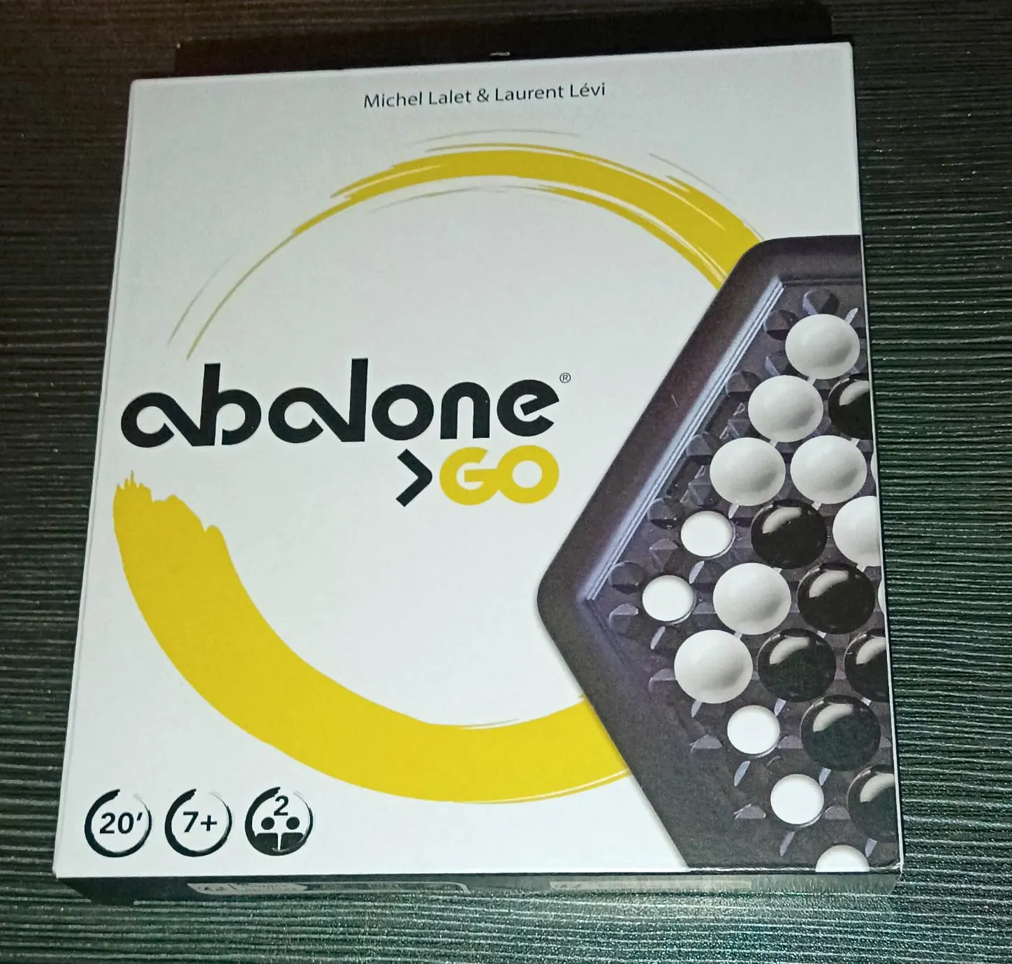 Abalone Go Strategiespiel Reisevariante 2 Spieler