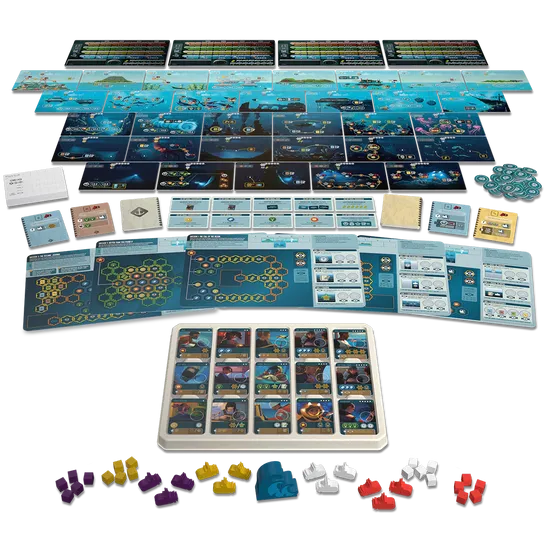 Cranio Endeavor Abissi Marini Brettspiel Kennerspiel 2025