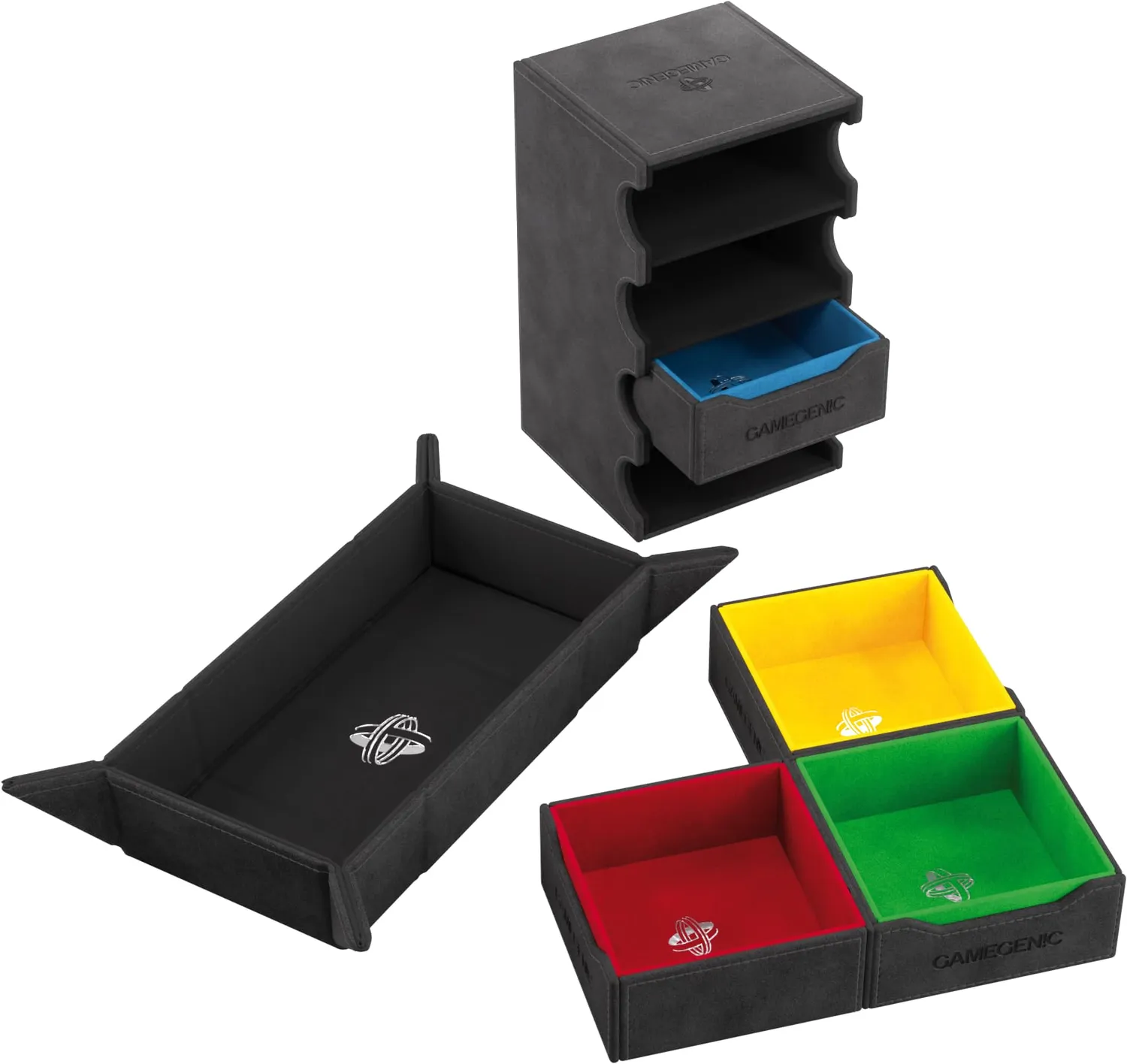 Gamegenic Token's Lair Token-Box mit Würfelschale bunt