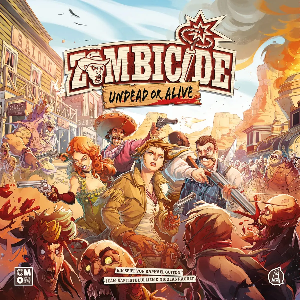 CMON Zombicide Undead or Alive Grundspiel Brettspiel Deutsch