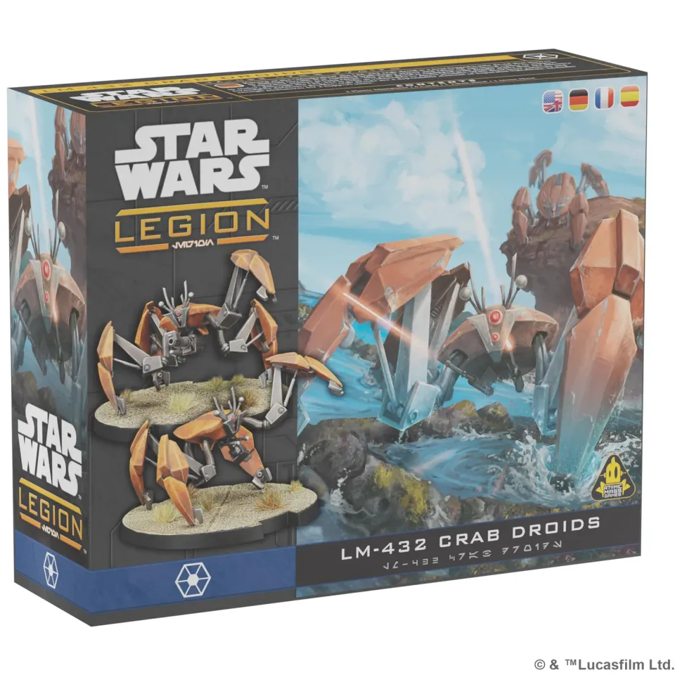Asmodee Star Wars Legion LM-432 Crab Droids Erweiterung