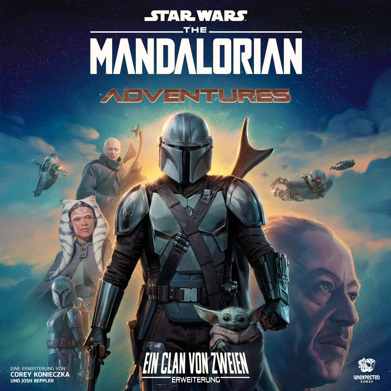 Asmodee The Mandalorian Adventures Ein Clan von Zweien Erweiterung
