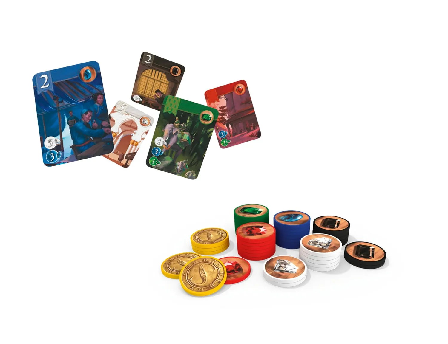Asmodee Splendor Grundspiel Brettspiel deutsch Taktik