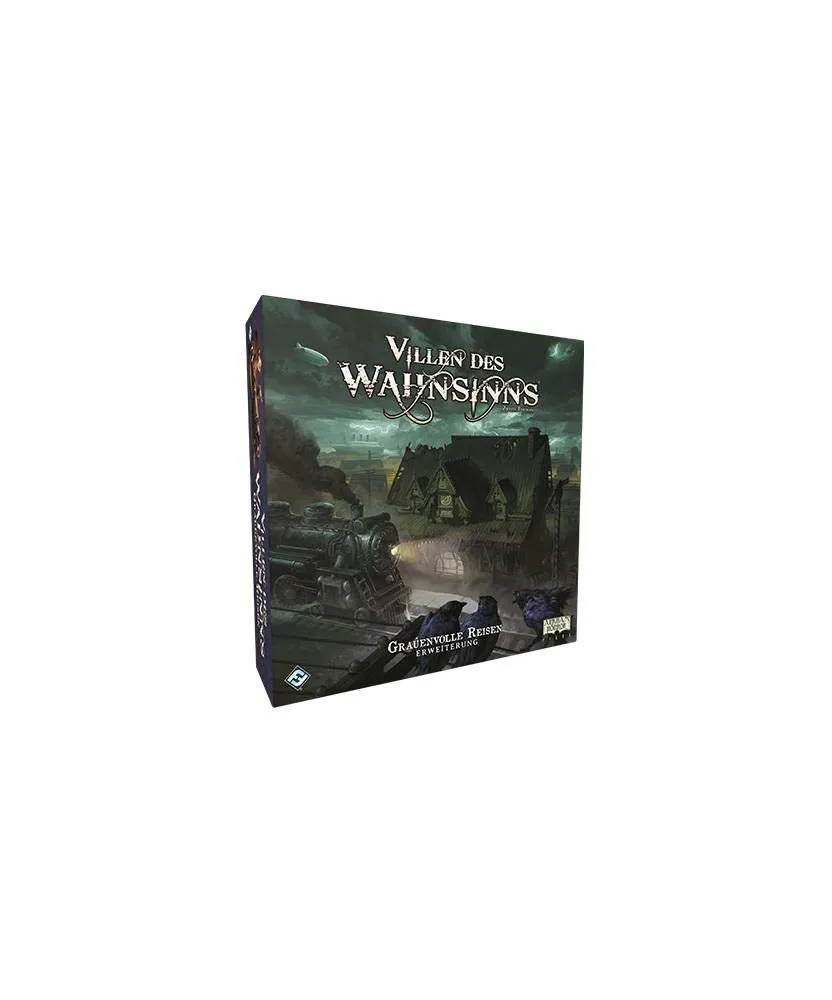 Fantasy Flight Games Villen des Wahnsinns Straßen von Arkham Erweiterung Deutsch