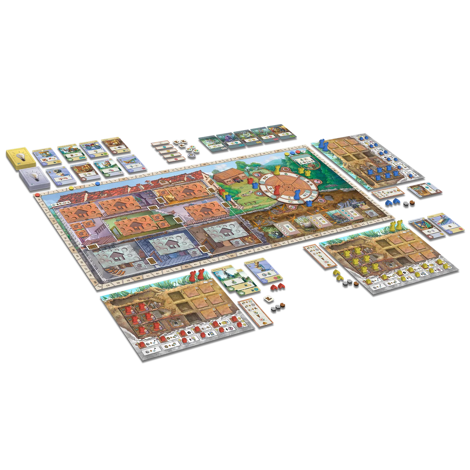 Cranio Ratti di Wistar Brettspiel Strategiespiel