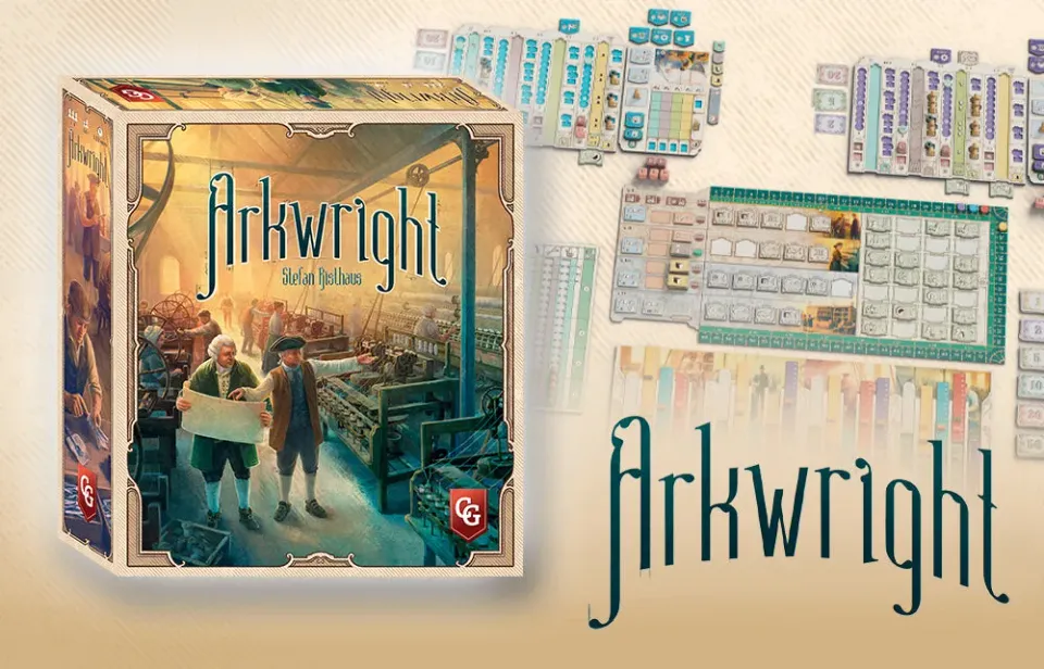 Capstone Games Arkwright Anniversary Brettspiel Wirtschaft