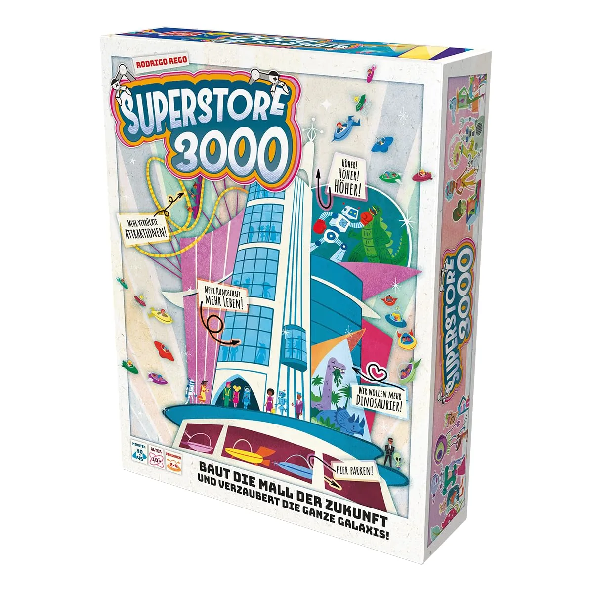 SPACE Cow Superstore 3000 Familienspiel Deutsch Taktik
