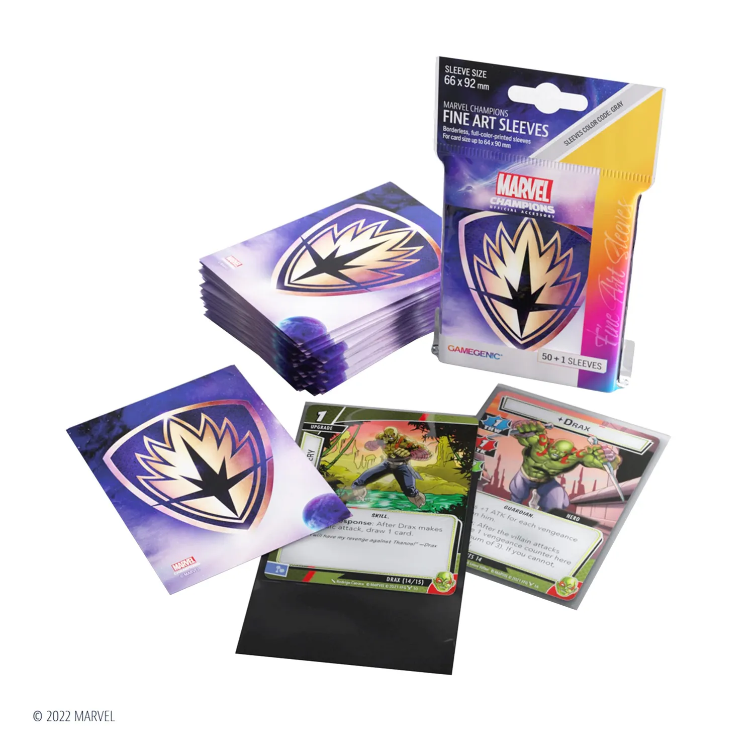 Gamegenic Marvel Champions Art Sleeves Guardians 50 Stück