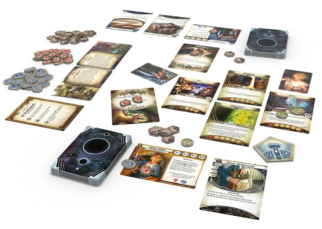 Arkham Horror LCG Grundspiel Kartenspiel Alte Auflage kooperativ
