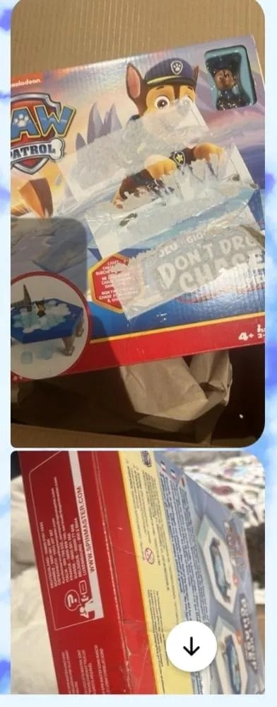 Spin Master PAW Patrol Don't Drop Chase Kinderspiel 2-4 Spieler