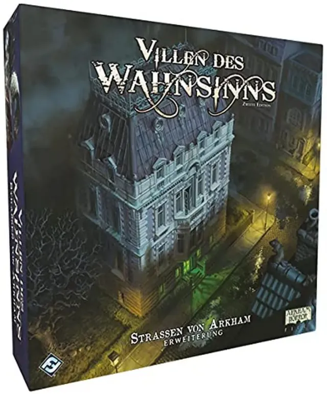 Fantasy Flight Games Villen des Wahnsinns Straßen von Arkham Erweiterung Deutsch