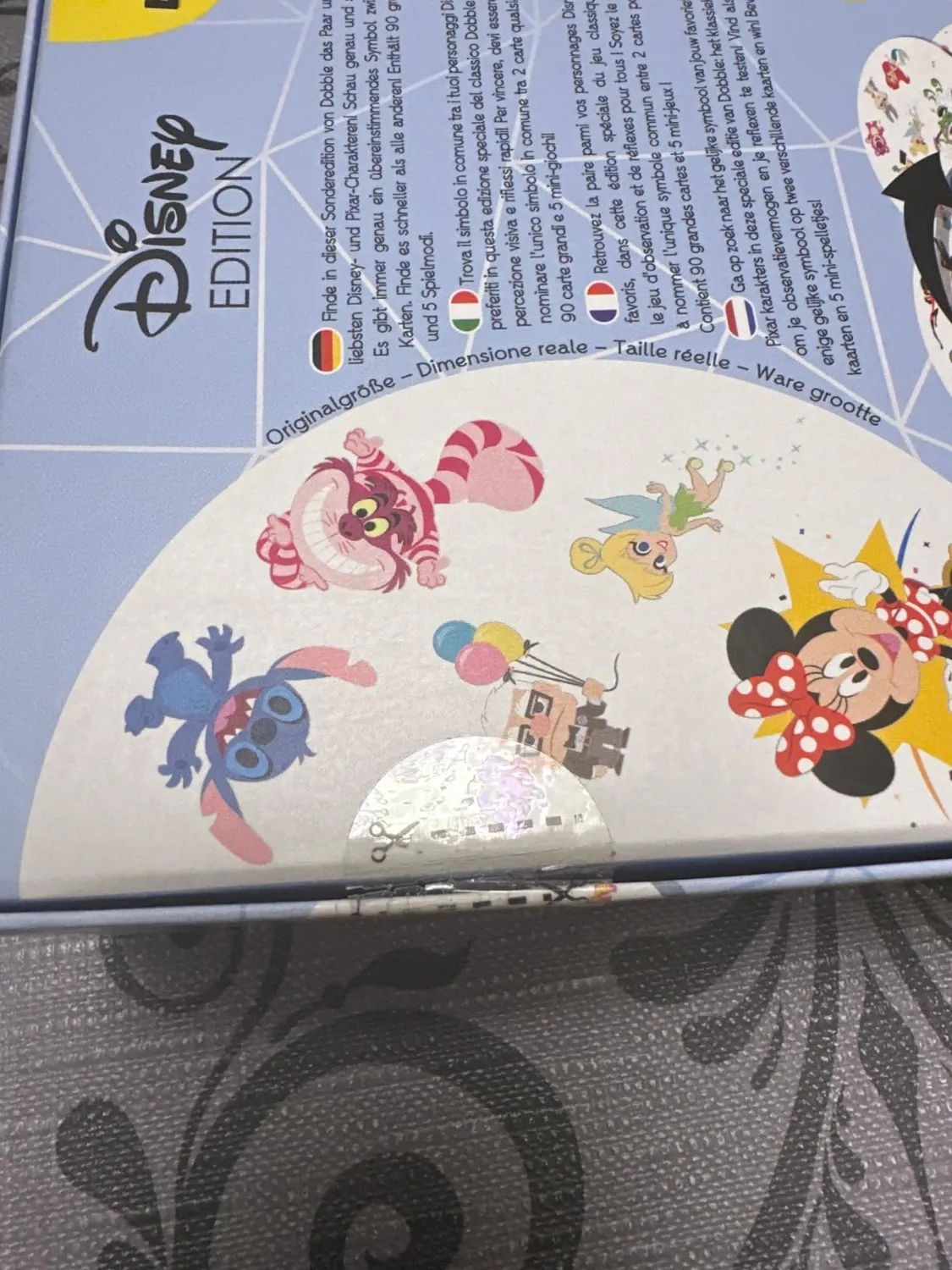 Dobble Disney Kartenspiel Familienspiel 2-8 Spieler