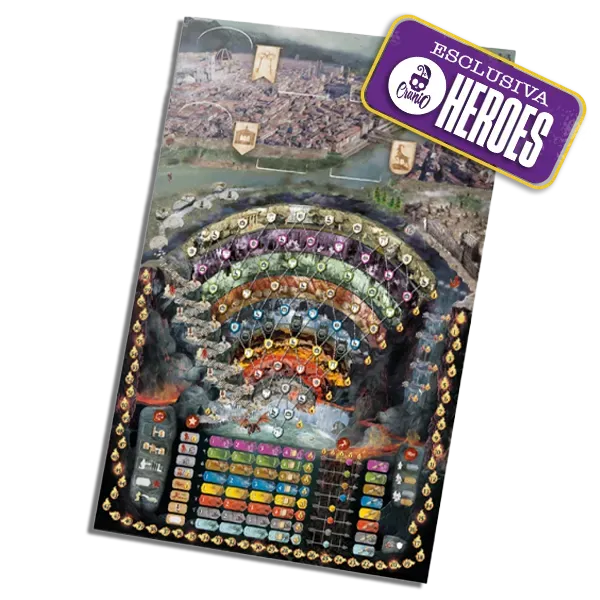 Cranio Inferno Playmat Spielmatte beidseitig