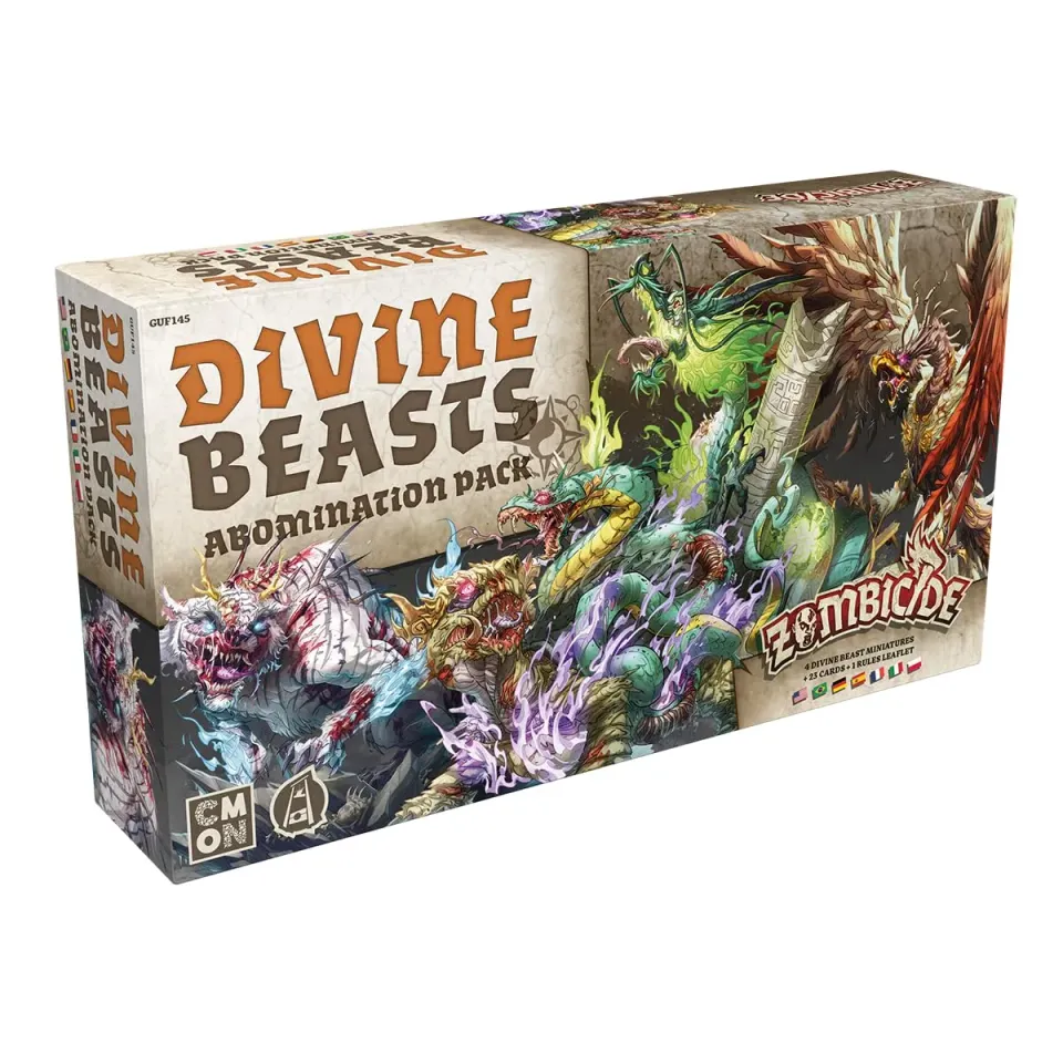 CMON Zombicide White Death Divine Beasts Erweiterung
