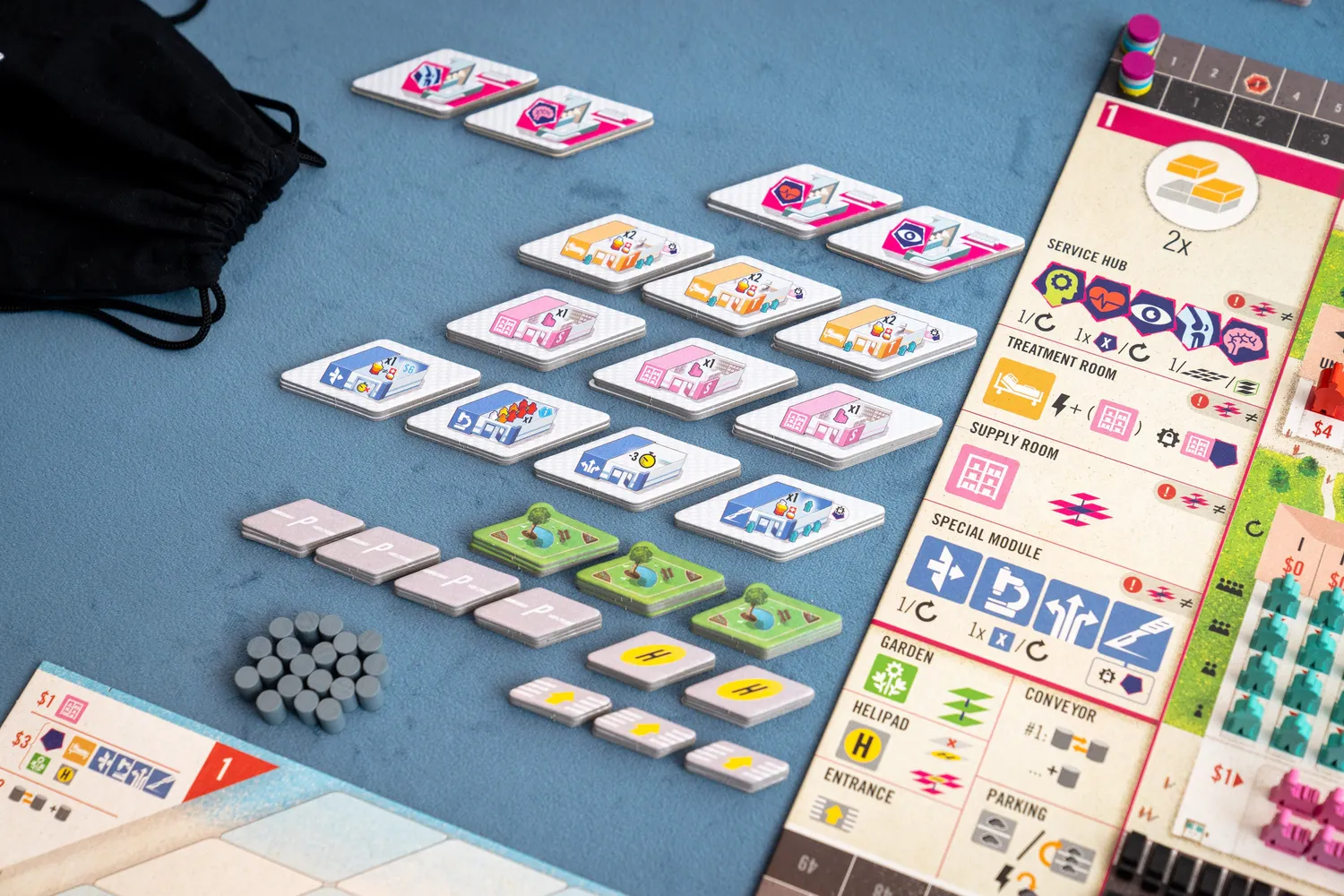 Capstone Clinic Deluxe Edition Brettspiel Krankenhaus