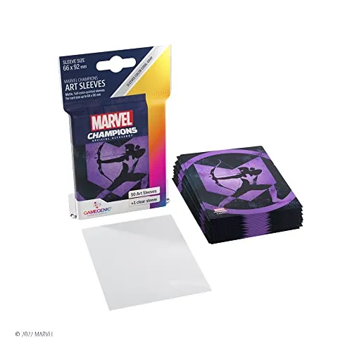 Gamegenic Marvel Champions Hawkeye Kartenhüllen 50 Stück matt