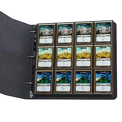 Gamegenic Prime Ring-Binder Playset Ordner Schwarz 12-24 Taschen