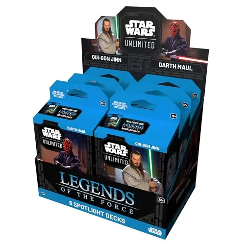 Asmodee Star Wars Unlimited Legends of the Force Spotlight Kartenspiel 6 Decks