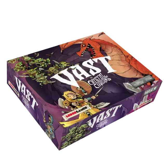 Leder Games Vast The Crystal Caverns Brettspiel asymmetrisch