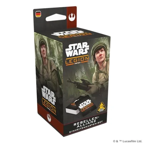 Star Wars Legion Rebellen Einheitenkarten-Set Tabletop deutsch