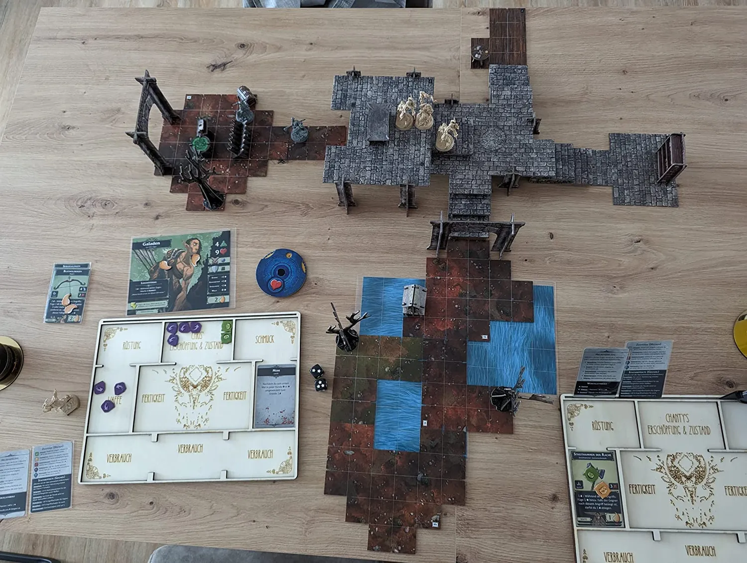 Fantasy Flight Descent Legenden der Finsternis Brettspiel Grundspiel