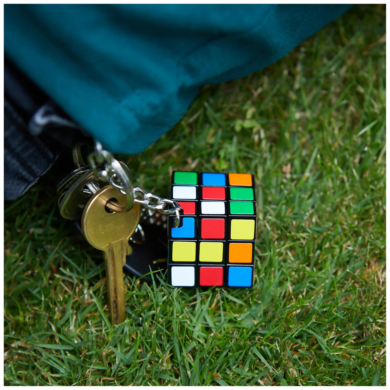 Rubik's 3x3 Zauberwürfel Mini Schlüsselanhänger