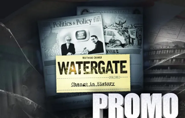 Capstone Games Watergate Change in History Promokarten