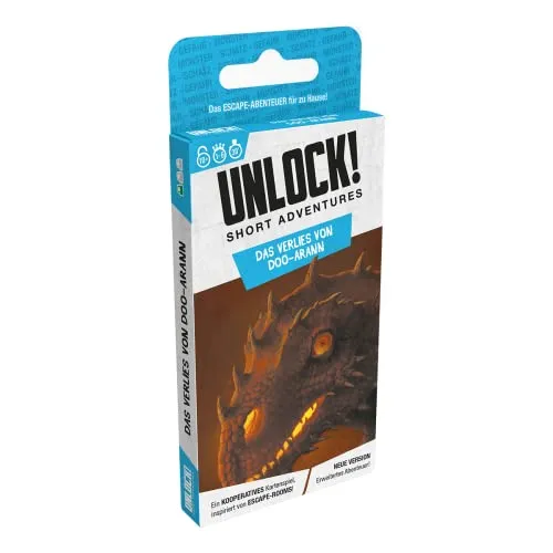 Asmodee Unlock Short Verlies von DOO-Arann Rätselspiel