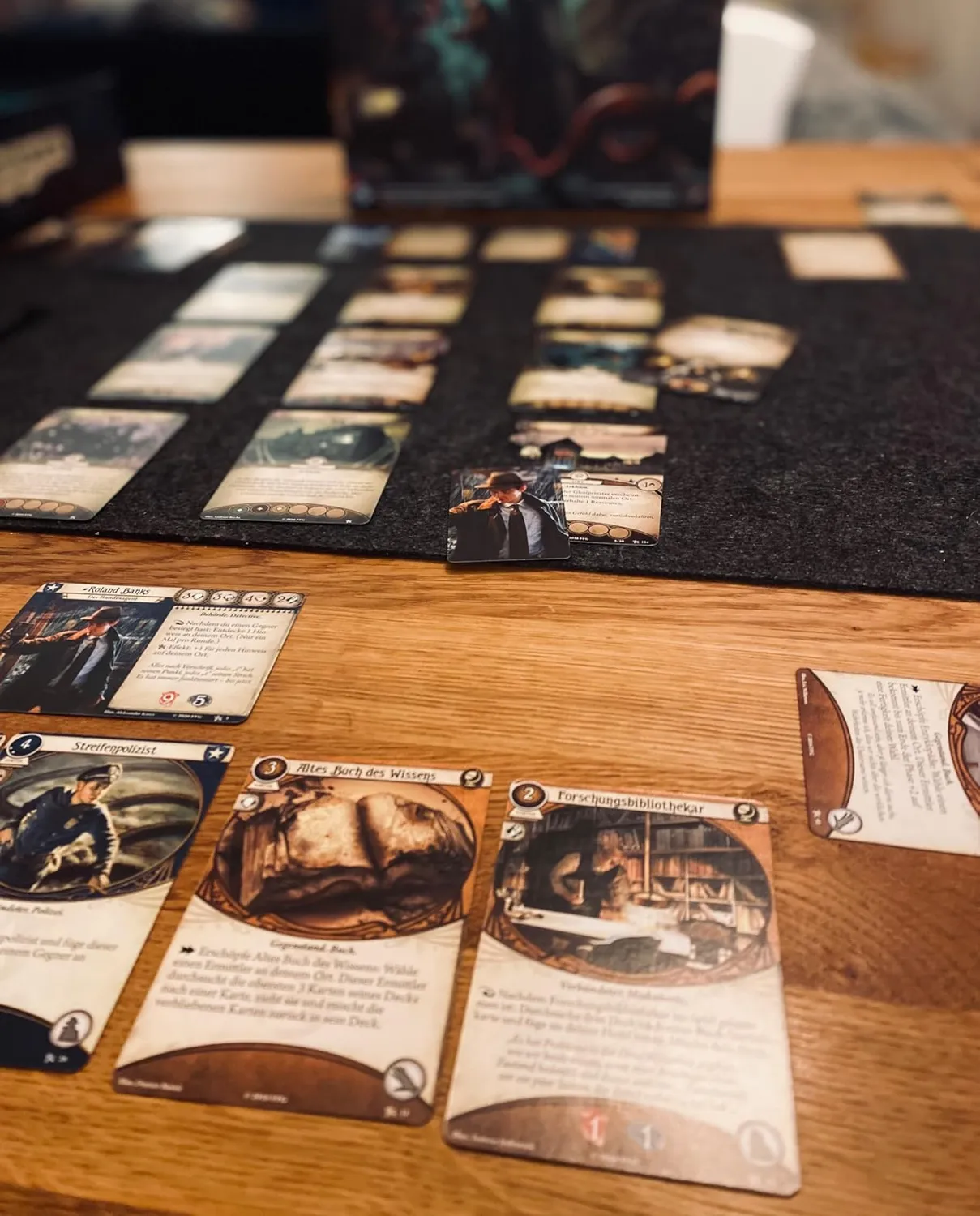 Arkham Horror LCG Grundspiel Kartenspiel Alte Auflage kooperativ