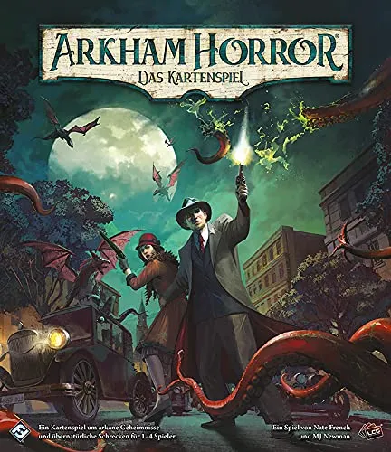 Arkham Horror LCG Grundspiel Kartenspiel Alte Auflage kooperativ