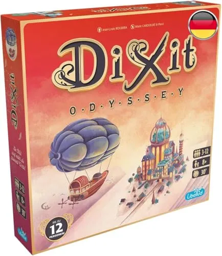 Asmodee Dixit Odyssey Familienspiel Grundspiel Auflage 2024