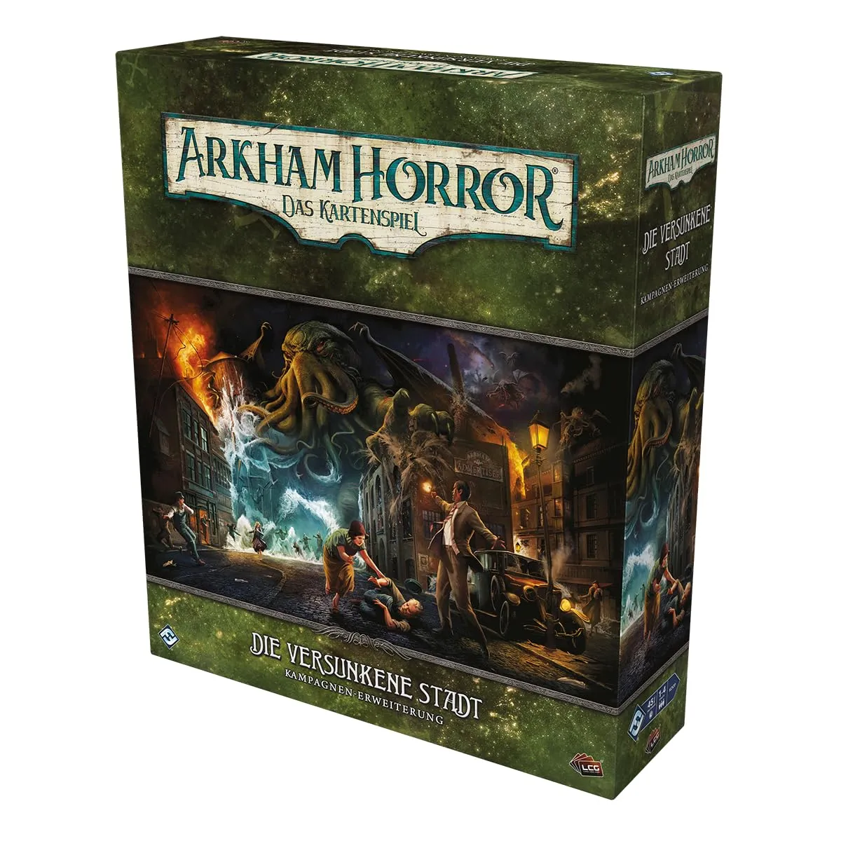 Arkham Horror Das Kartenspiel Versunkene Stadt Kampagne